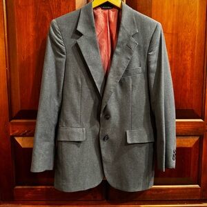 Vintage Levi Strauss & Co Business Class Men’s Gray Sport Coat Blazer 38R